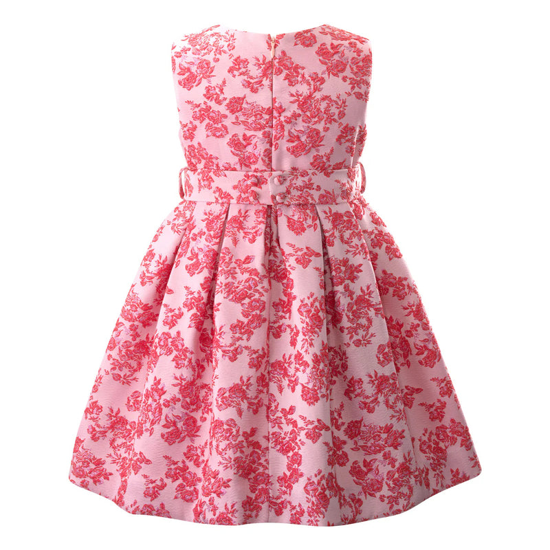 ROSEBUD DAMASK DRESS