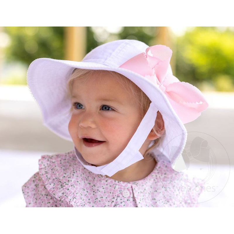 REVERSIBLE RUFFLE SUN HAT