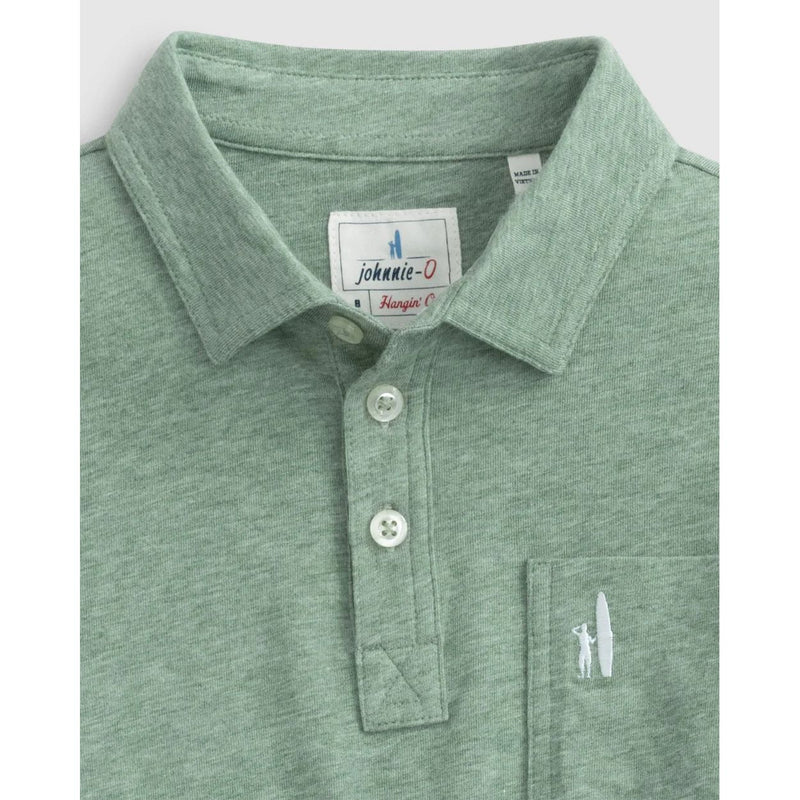 CUTLER LONG SLEEVE POLO CAPER