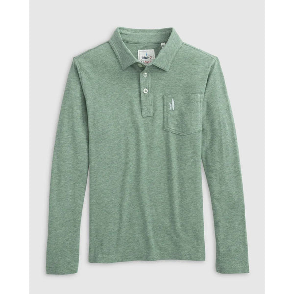 CUTLER LONG SLEEVE POLO CAPER