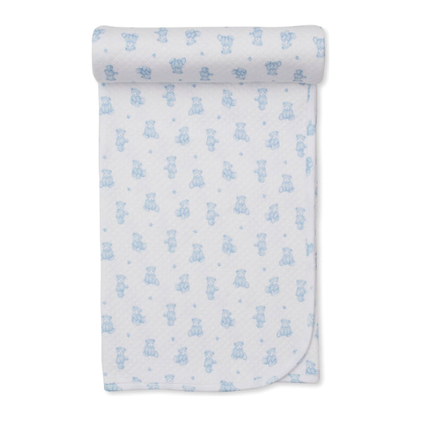 TEDDY BEAR TIME JACQUARD BLANKET
