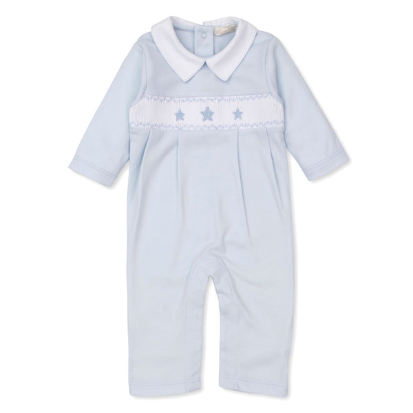 FALL MEDELY SMOCKED PLAYSUIT