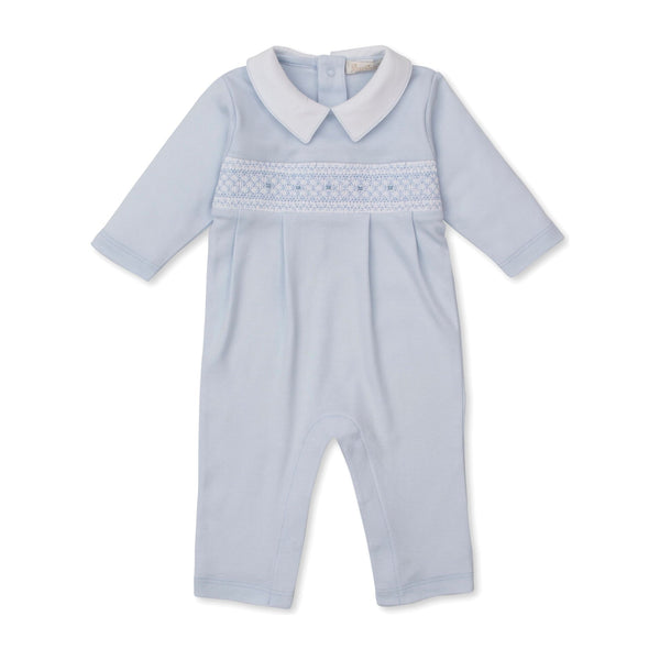 PLAYSUIT WITH HAND SMOCKING