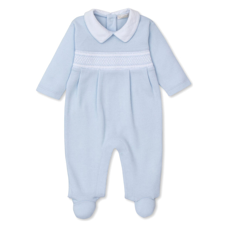 PUNTO INGLES SMOCKED FOOTIE