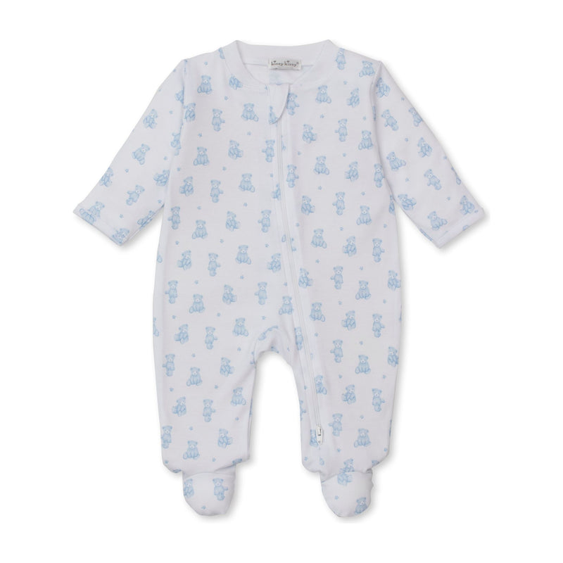 TEDDY BEAR TIME ZIP FOOTIE