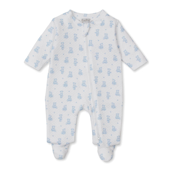 TEDDY BEAR TIME JAQUARD FOOTIE