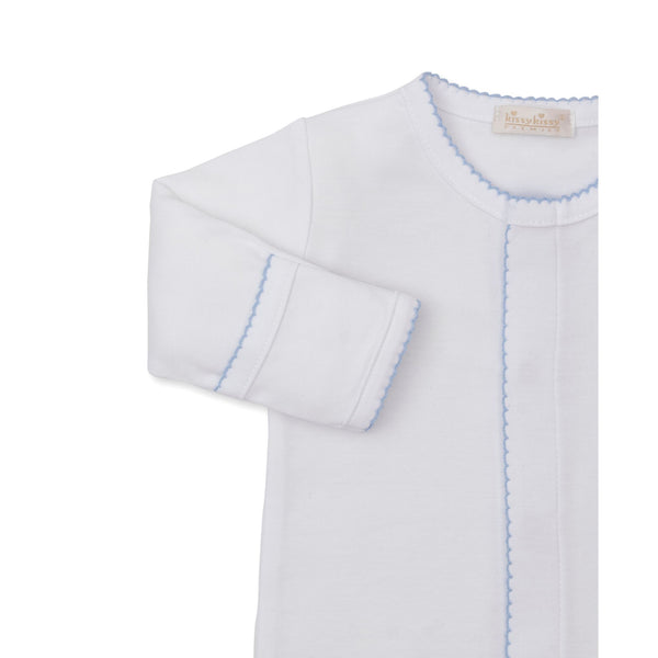 SWEET SHEEP EMBROIDERED FOOTIE