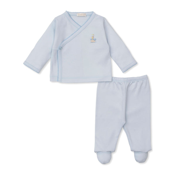 NOAH'S ARK FOOTED PANT SET