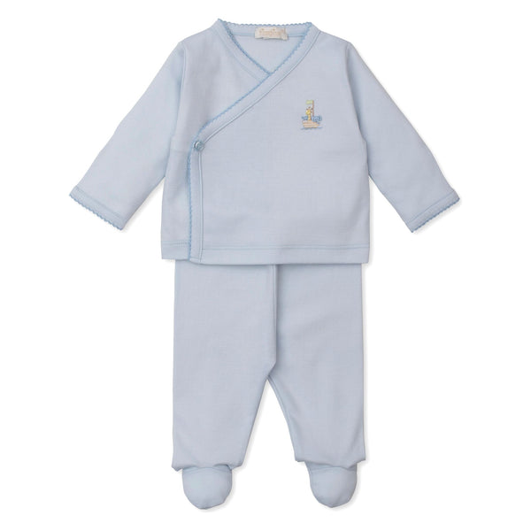 NOAH'S ARK FOOTED PANT SET