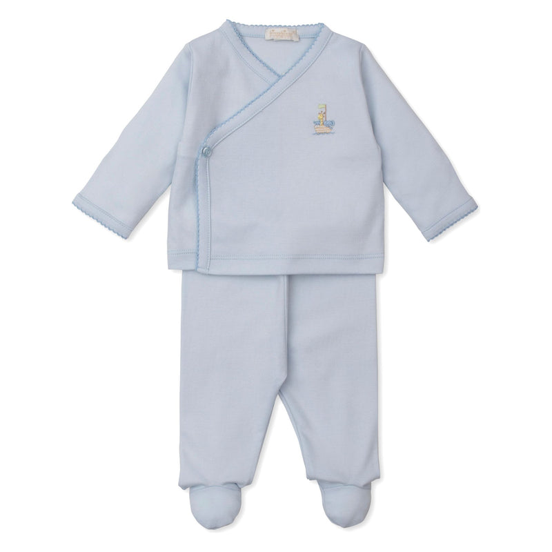 NOAH'S ARK FOOTED PANT SET