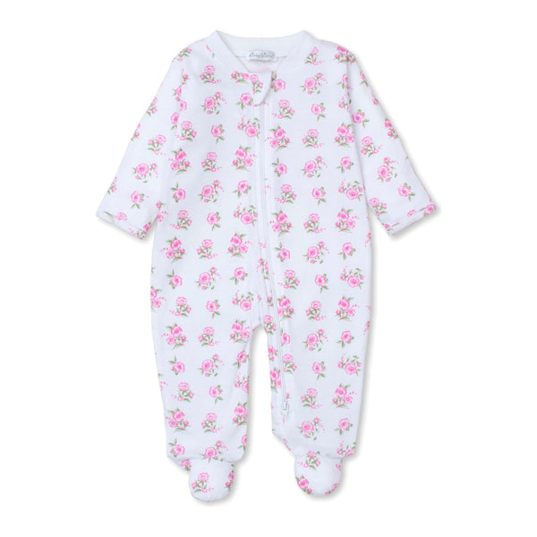 FLORAL TREASURES ZIP  FOOTIE