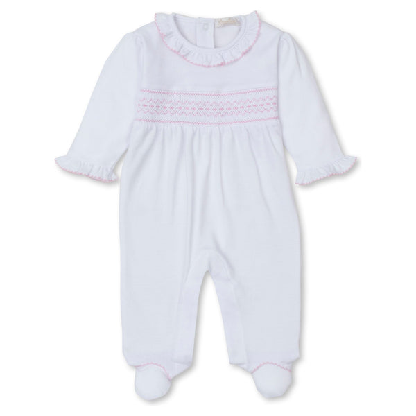 CLB HAND SMOCKED FOOTIE