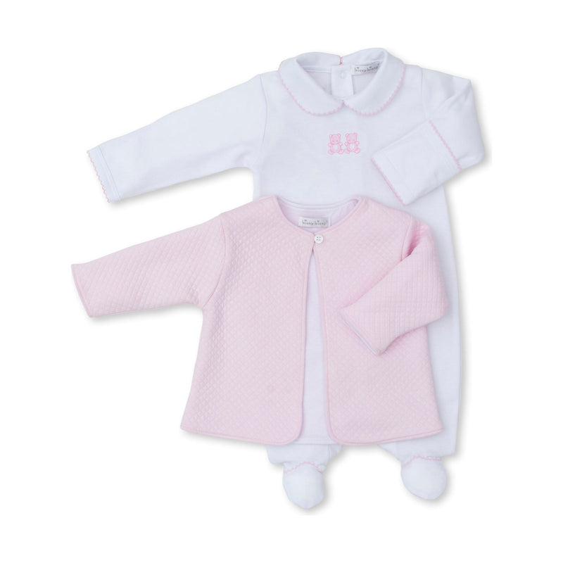 BEAR CUB FOOTIE WITH JACKET SET