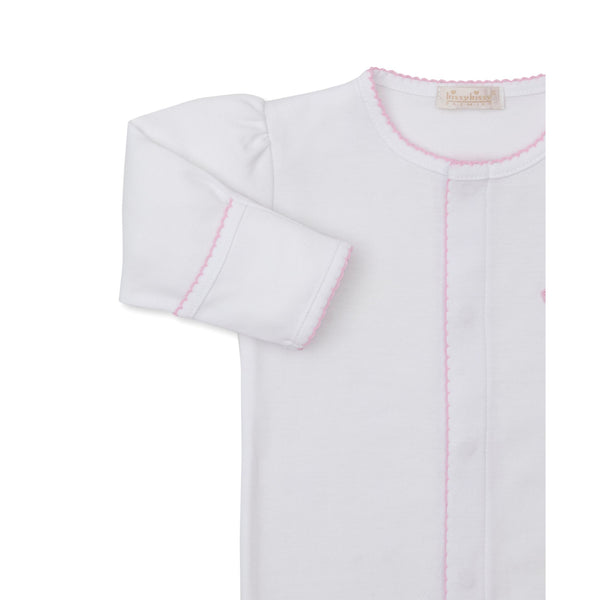 SWEET SHEEP EMBROIDERED FOOTIE