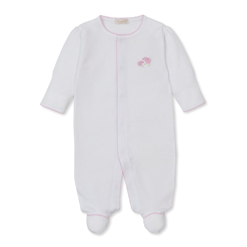 SWEET SHEEP EMBROIDERED FOOTIE