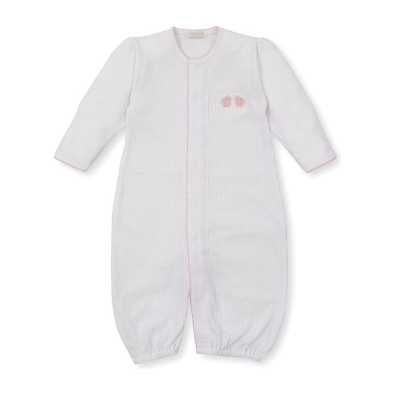 BAA BAA BABY SHEEP EMBROIDERED CONVERTER GOWN