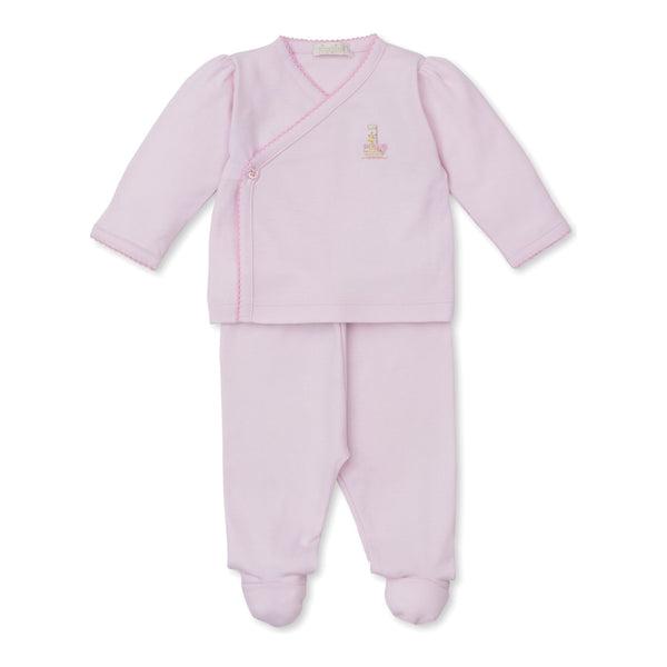 NOAH'S ARK FOOTED PANT SET