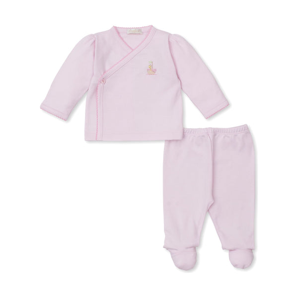 NOAH'S ARK FOOTED PANT SET