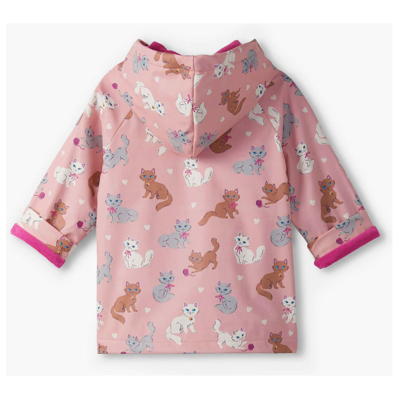 LITTLE KITTIES SNAP RAINCOAT