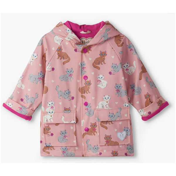 LITTLE KITTIES SNAP RAINCOAT