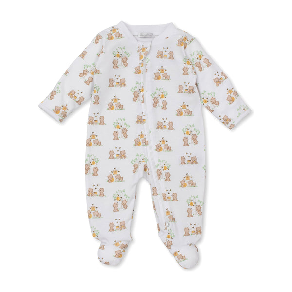 HONEY BEAR CUP ZIP FOOTIE