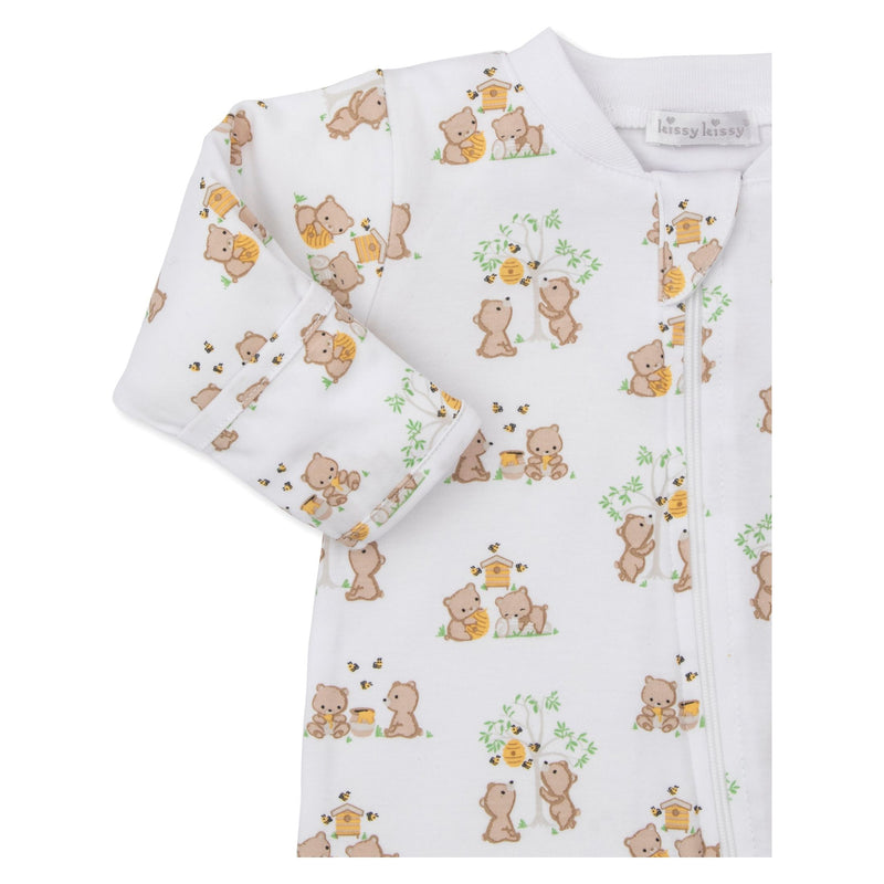 HONEY BEAR CUP ZIP FOOTIE