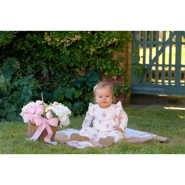 LEIGH ANN ANGEL SLEEVE ROMPER