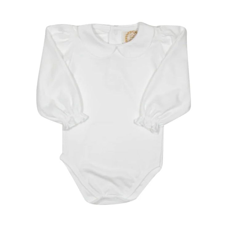 MAUDE'S PETER PAN LONG SLEEVE ONESIE