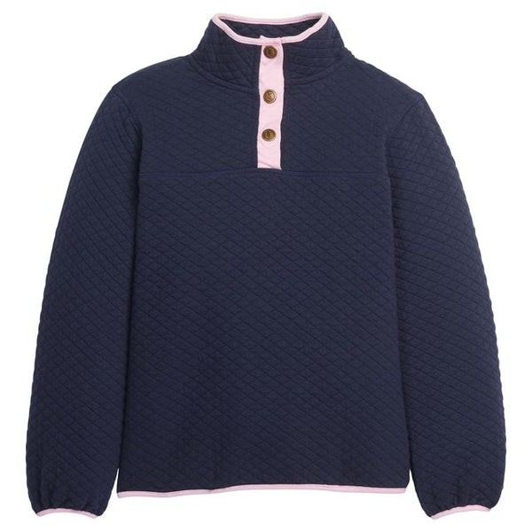 CLASSIC QUILTED PULLOVER