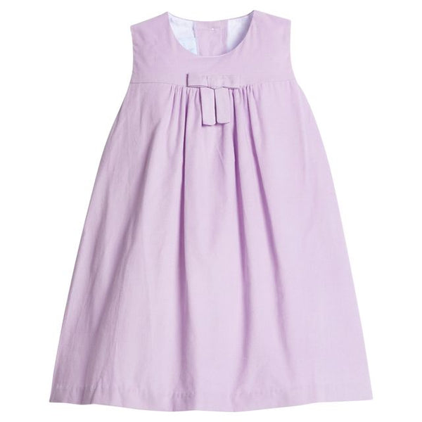 PLEATED BOW JUMPER LAVENDER CORD