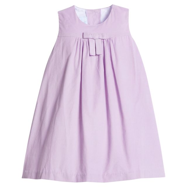 PLEATED BOW JUMPER LAVENDER CORD