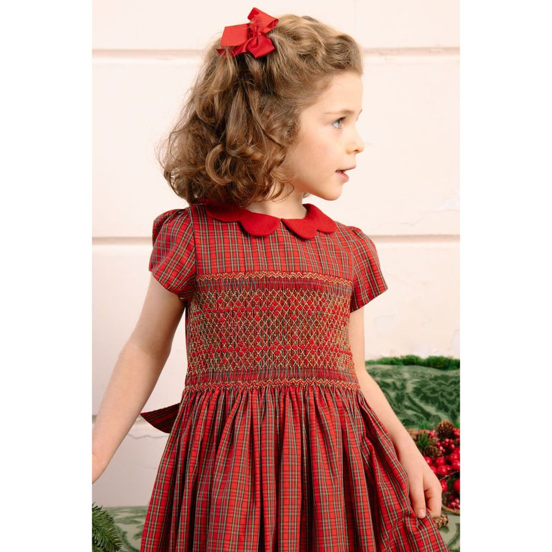 MARGUERITE TARTAN DRESS