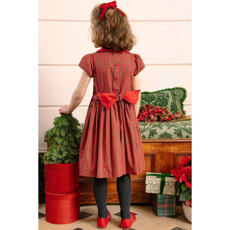 MARGUERITE TARTAN DRESS