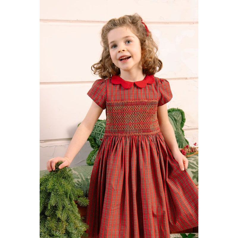 MARGUERITE TARTAN DRESS