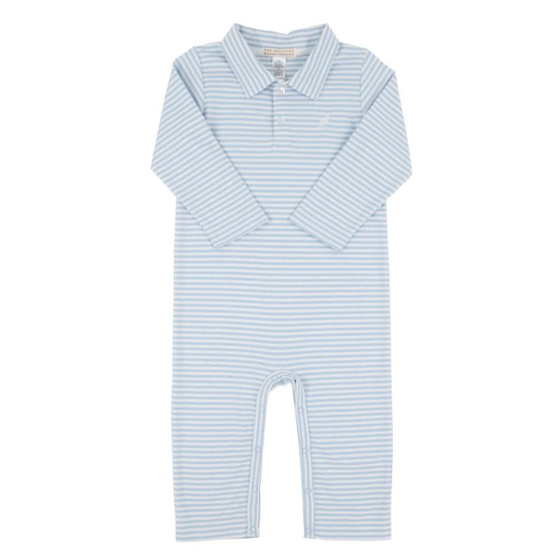 BLUE STRIPE SIR PROPER ROMPER