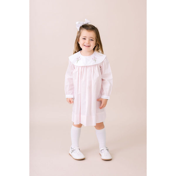 SANDRA LONG SLEEVE DRESS BLESSING PINK