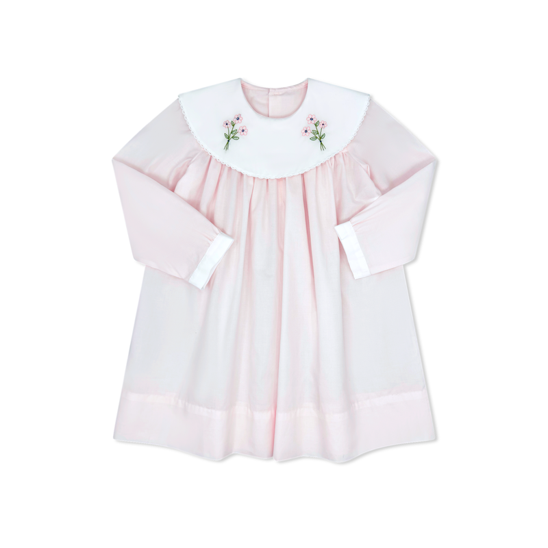 SANDRA LONG SLEEVE DRESS BLESSING PINK