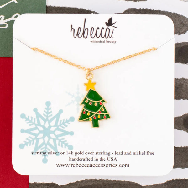 CHRISTMAS TREE NECKLACE
