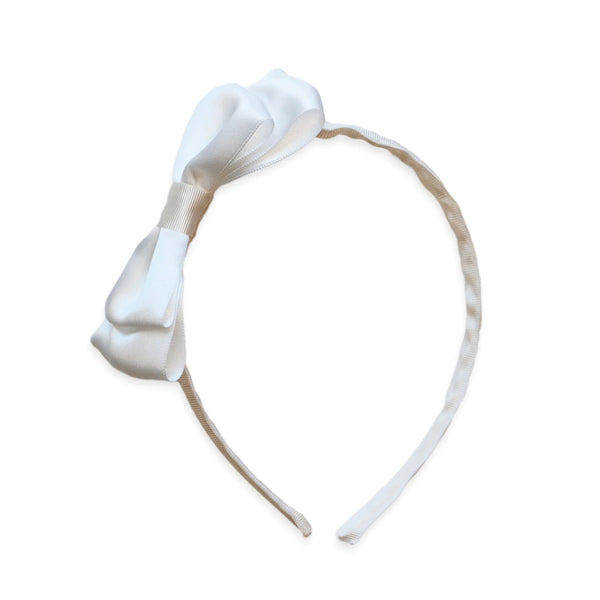 MARTA HEADBAND - AVAILABLE IN CREAM OR WHITE