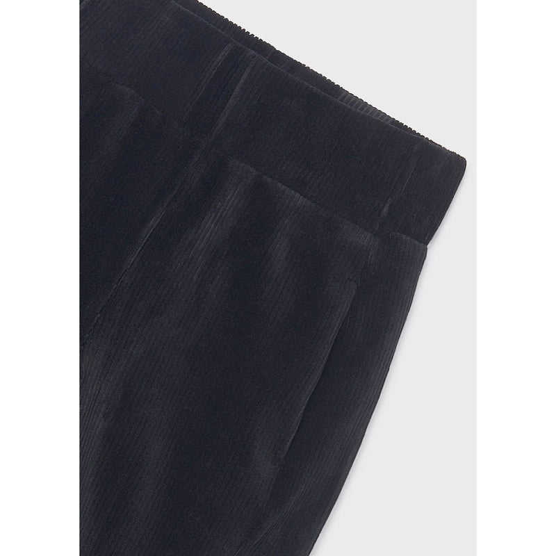 CORDUROY TROUSERS - -  PULL ON BLACK OR BLUE