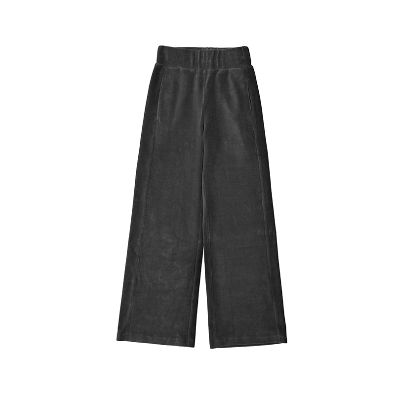 CORDUROY TROUSERS - -  PULL ON BLACK OR BLUE