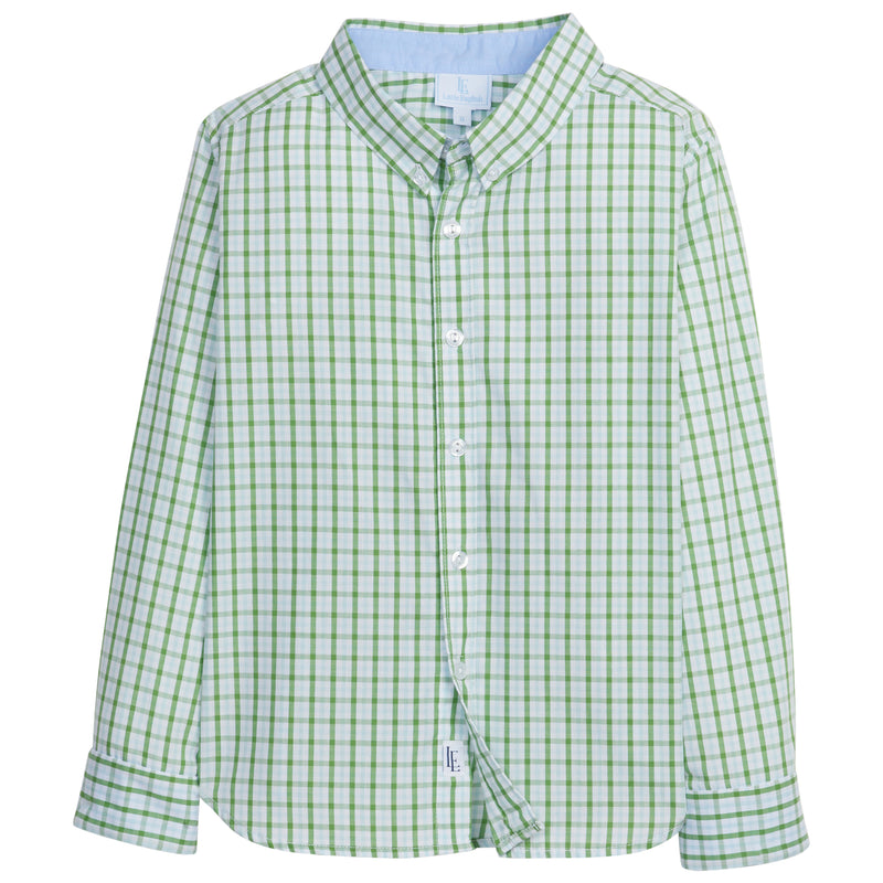 LELAND PLAID BUTTON DOWN SHIRT