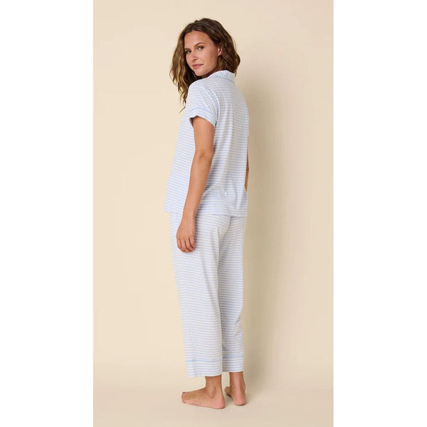 ESSENTIAL STRIPE PIMA CAPRI PJ