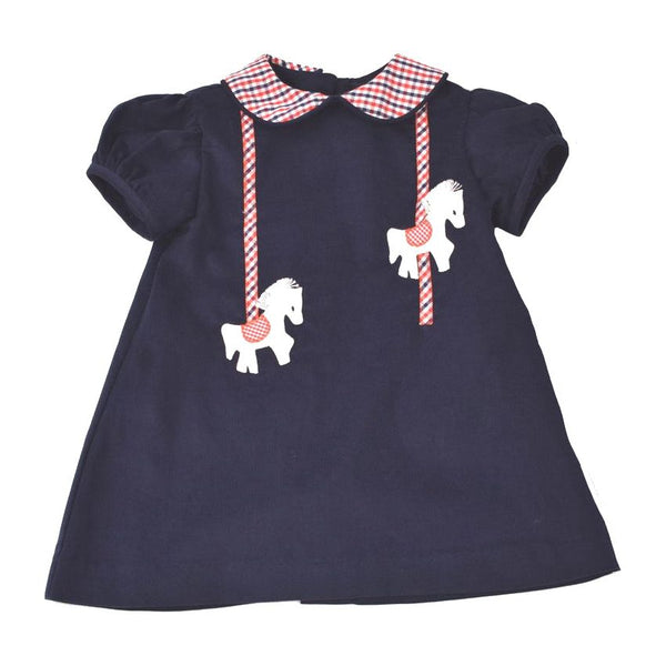CAROUSEL HORSES FLOAT DRESS