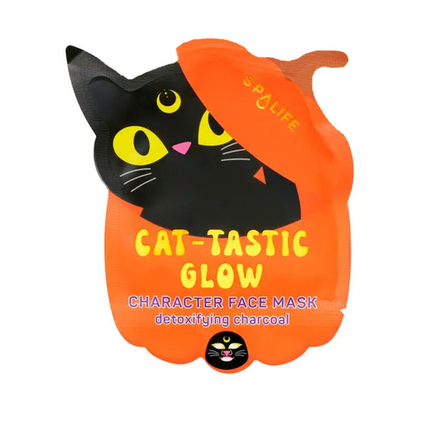HALLOWEEN SHEET MASK - PICK WITCH, CAT, OR MUMMY