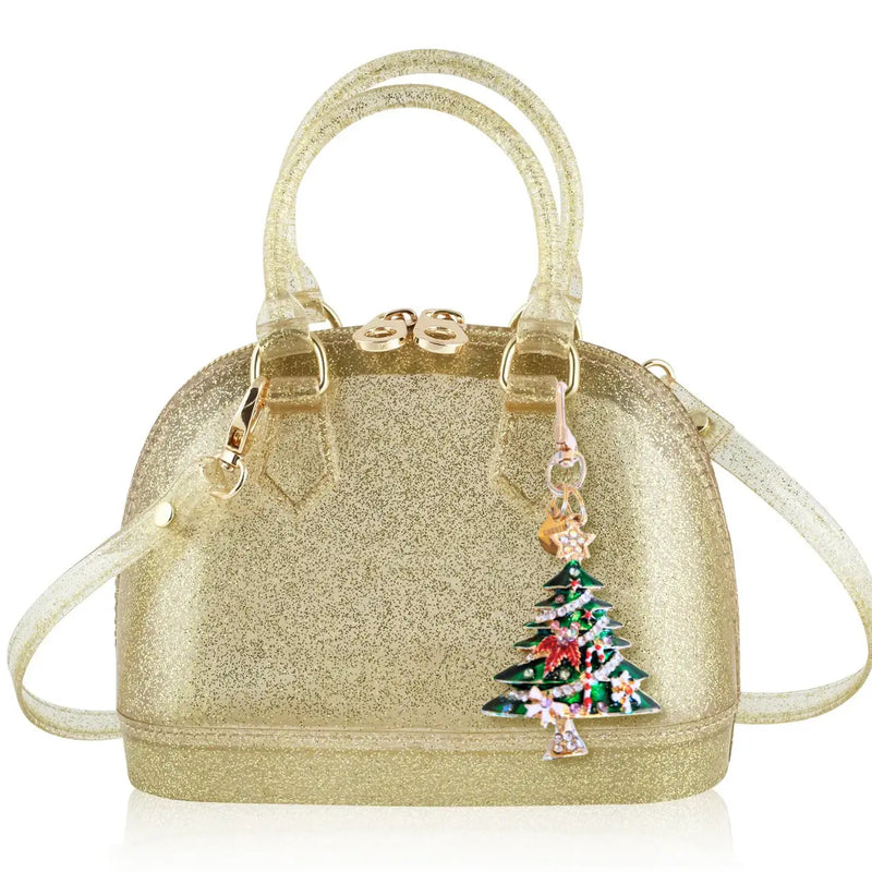 CATE BAG GOLD WITH TREE