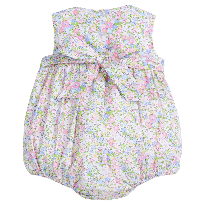 CHEEKWOOD FLORAL SMOCKED BUBBLE