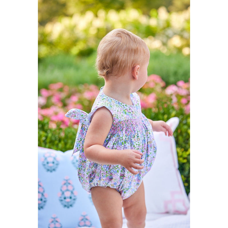 CHEEKWOOD FLORAL SMOCKED BUBBLE