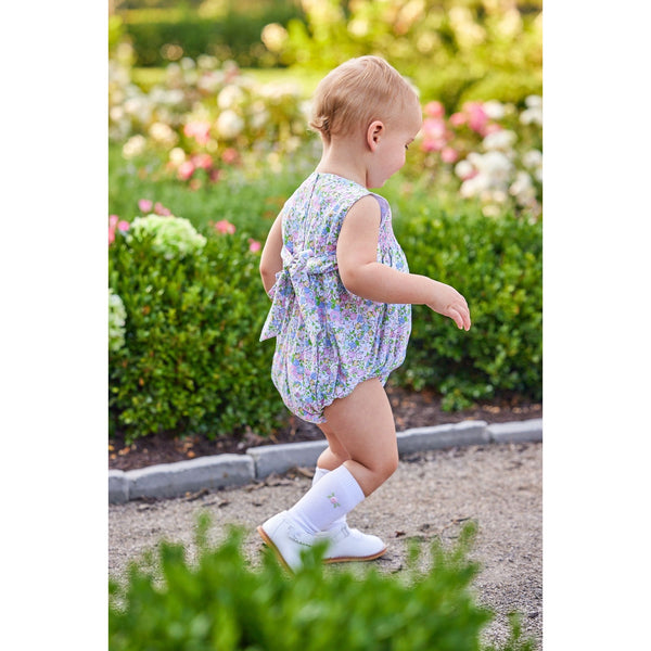 CHEEKWOOD FLORAL SMOCKED BUBBLE