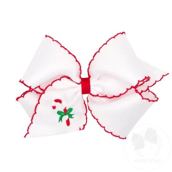 KING CANDY CANE BOW